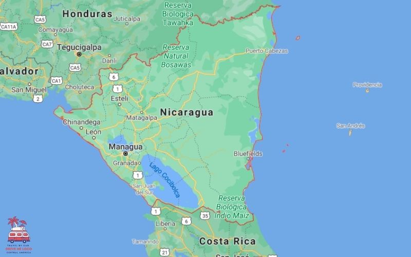 Exiting Nicaragua